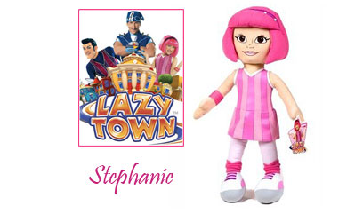 lazy town Stephanie Plush