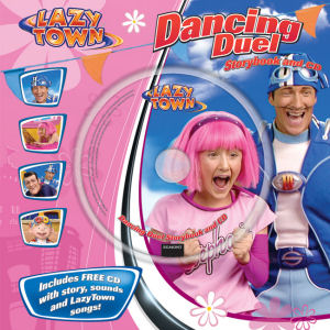 lazytown Dancing Duel Story Book and CD