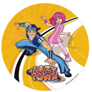 lazytown Paper Plates **Limited Sto**