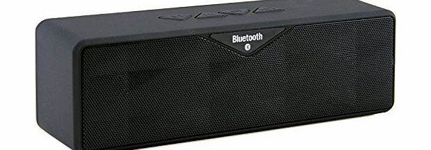 LB1 HIGH PERFORMANCE  New Wireless Bluetooth Mini Speaker for Apple iMac MD094LL/A 21.5-Inch Desktop Dual-Speaker Music System with Built-in Microphone and Micro SD card slot (Black)