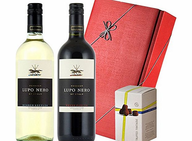 Lupo Nero Wine amp; Truffles Twin Gift Pack
