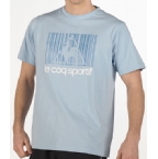 Mens Barcode T-Shirt Splash Blue