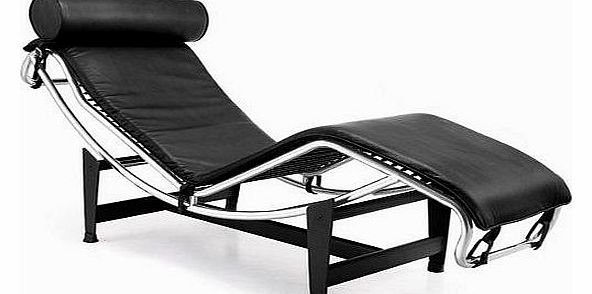 Le Corbusier Chaise Longue Black LC4