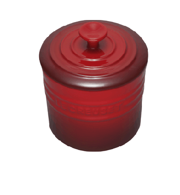 Stoneware Storage Jar 0.83L - Cerise
