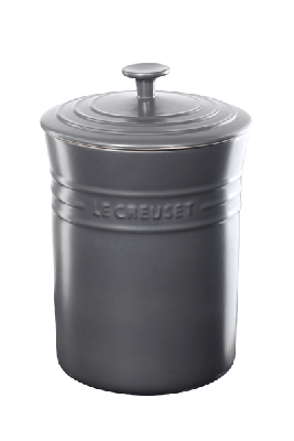 Le Creuset Stoneware Storage Jar 0.83L - Granite
