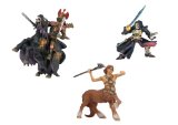 Exclusive to Amazon.co.uk. Le Toy Van - Papo Fantasy Set 2 (Prince of Darkness Horse / Demon of Darkness / Skull Head Pirate / Centaur )