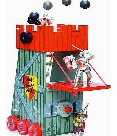 Le Toy Van Siege Tower Red