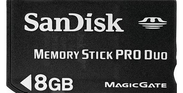SANDISK SDMSPD-008G-A46 Memory Stick(R) Pro Duo (8GB)