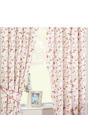 Leaf TRAIL LINED CURTAINS BY RECTELLA