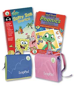 LEAP PAD Books and Bag