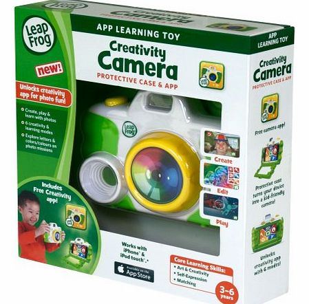 LeapFrog Creativity Camera App with Protective Case (Green)