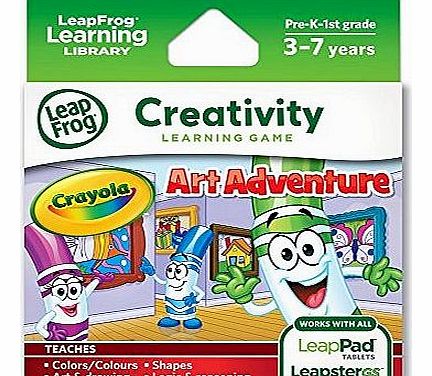Explorer Game: Crayola Art Adventure (for LeapPad and Leapster)
