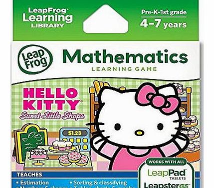 LeapFrog Explorer Game: Hello Kitty Sweet Little Shops (for LeapPad and Leapster)