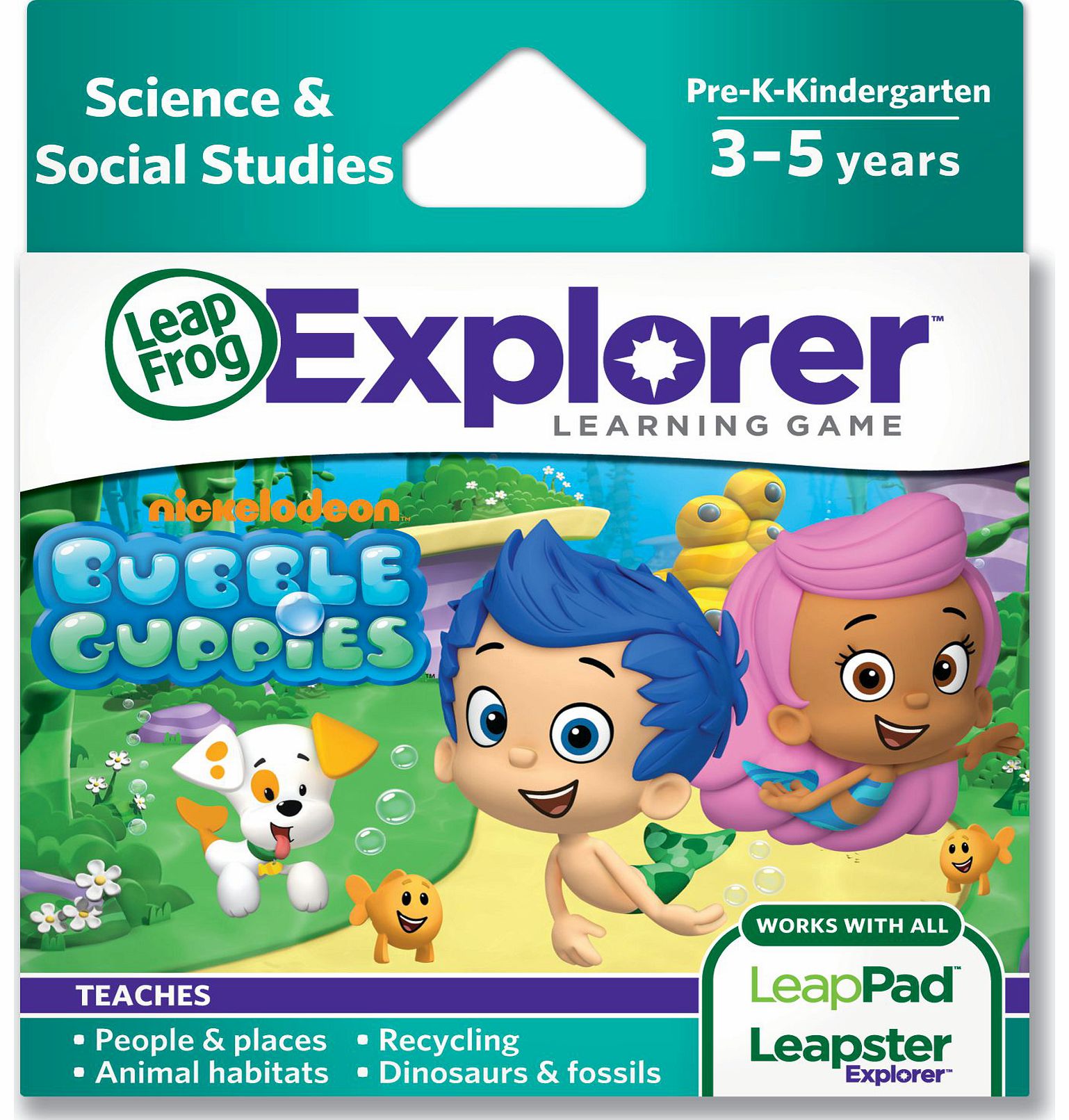 LeapFrog Explorer Learning Game - Bubble Guppies