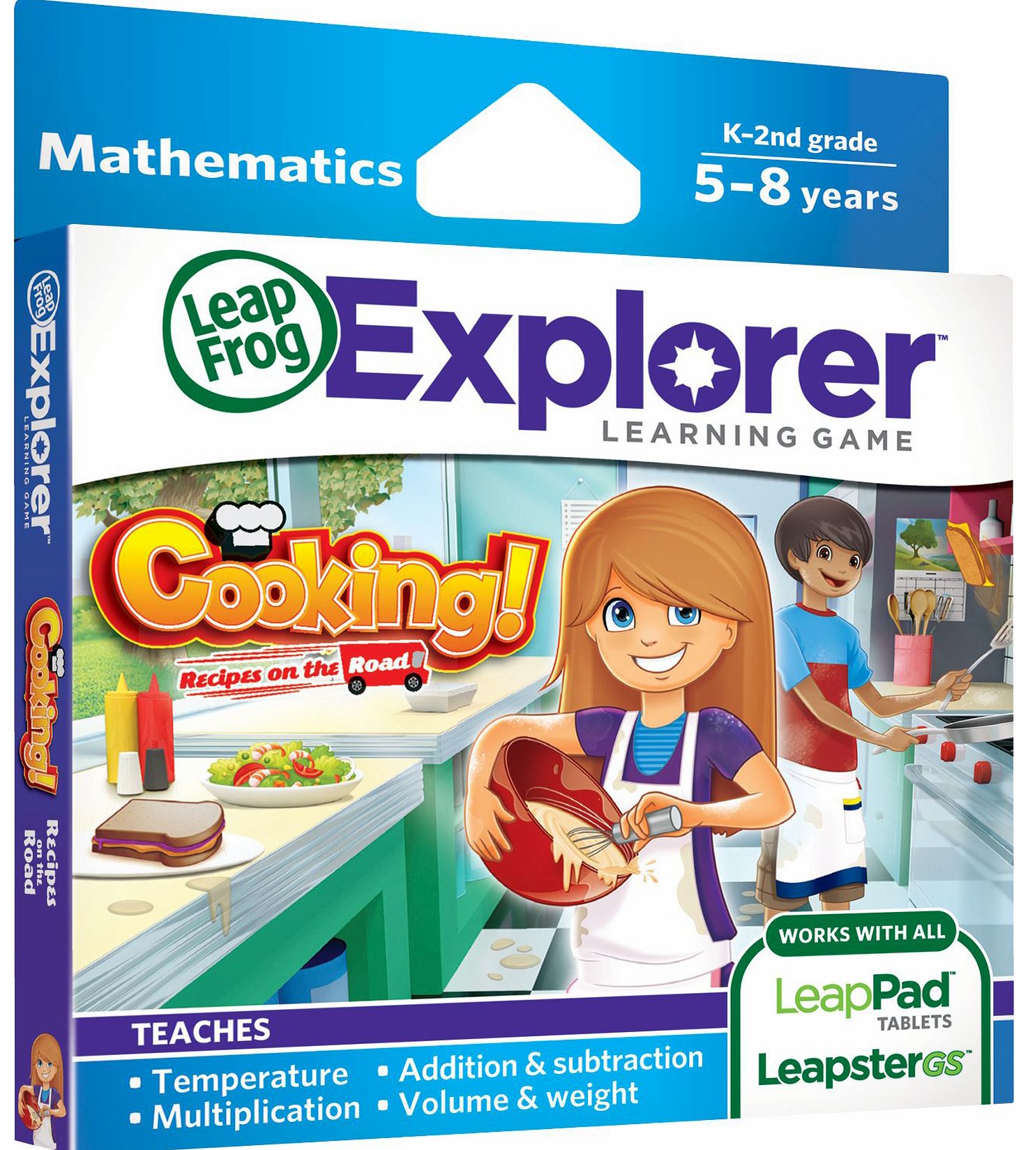 Explorer Learning Game - Cooking! Recipes on the