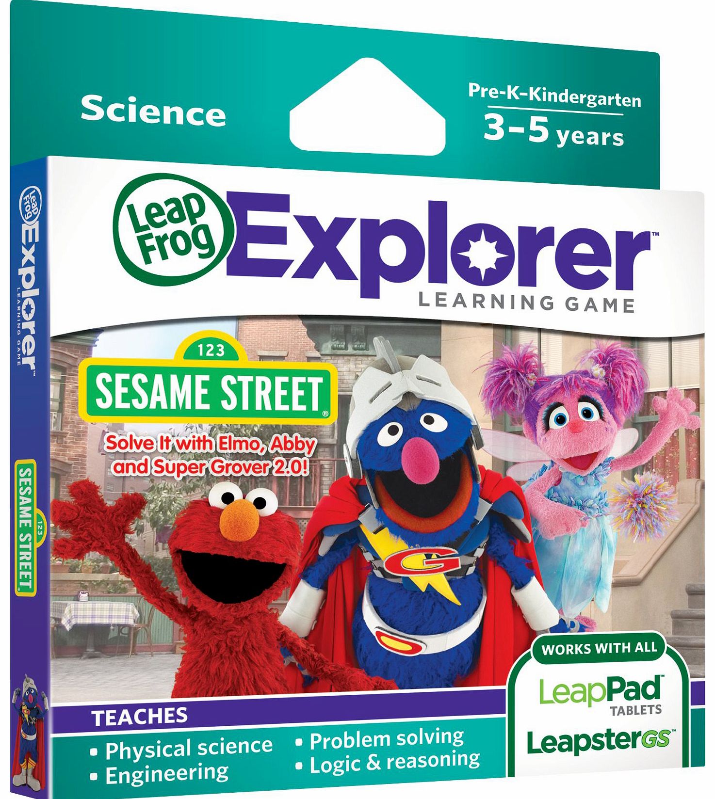 LeapFrog Explorer Learning Game - Solve It with Elmo