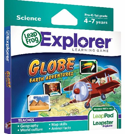 LeapFrog Globe: Earth Adventures Explorer Learning Game