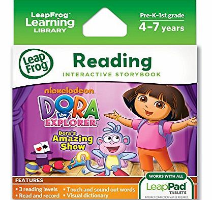 LeapFrog LeapPad Ultra eBook: Dora the Explorer Doras Amazing Show