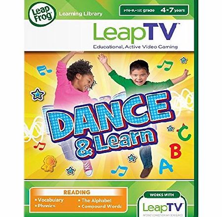 LeapFrog LeapTV Learning Game Dance Party