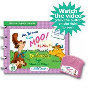 Leapfrog Little Touch LeapPad Mr Brown Can Moo