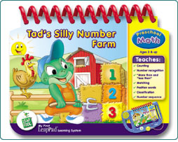 LeapFrog Tad silly number farm