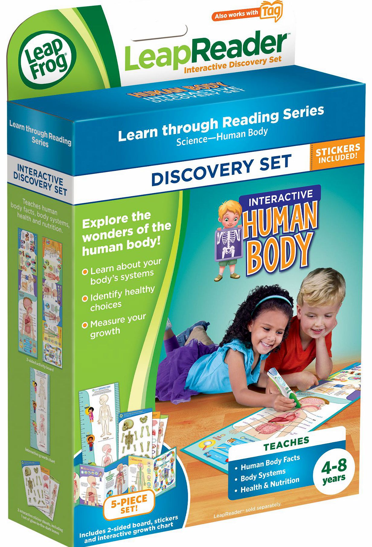 LeapFrog Tag Interactive Human Body Discovery Pack