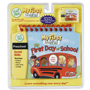 LeapPad LeapFrog: My First LeapPad Interactive Book - First Day of School