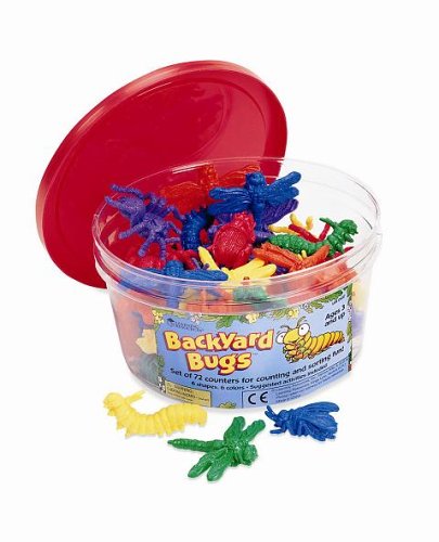Learning Resources Backyard Bugs Set of 72