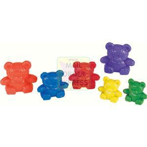 Learning Resources Compare Bears Counters Rainbow Set Set of 96