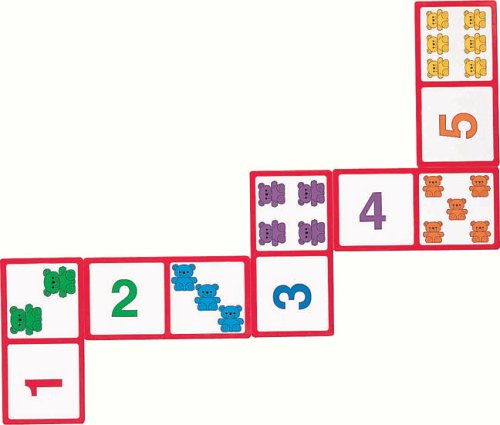 Learning Resources Compare Bears Floor Dominoes
