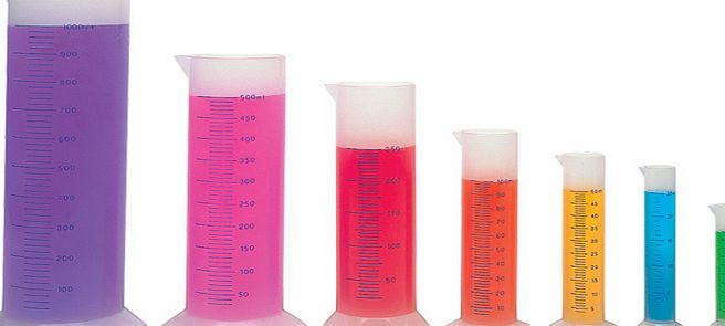 Learning Resources Graduated Cylinders Set of 7 LER290