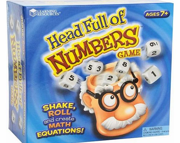 Learning Resources Head Full of Numbers Maths Game