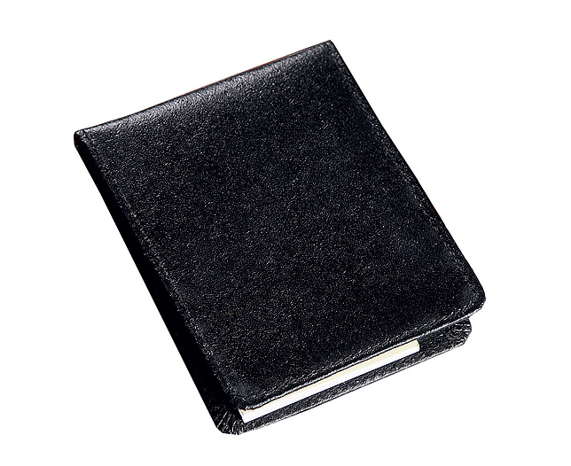 Notepad and Pen - Black