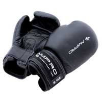 Leather Sparring Glove Black
