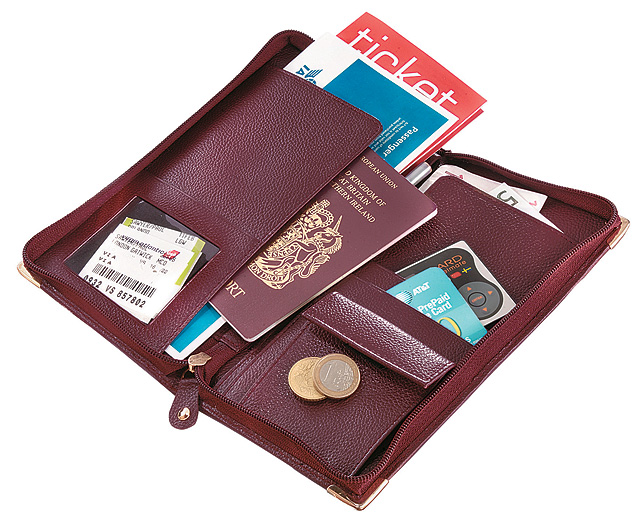 leather Travel Wallet