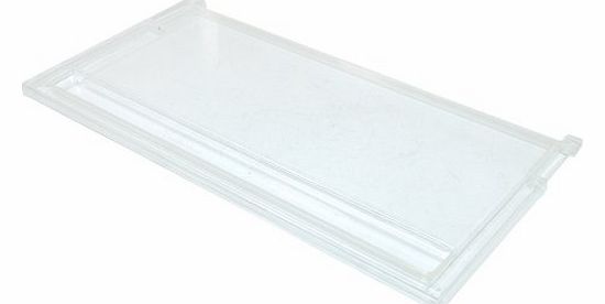 LEC Fridge Freezer Evaporator Door 410 x 213 mm. Genuine Part Number 082621904