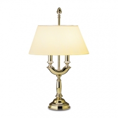 Barca Traditional Polished Brass Table Lamp