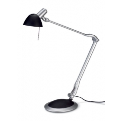 Brest Grey and Black Adjustable Desk Lamp