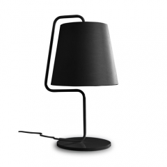 Leds-C4 Lighting Gladis Modern Low Energy Black Table Lamp
