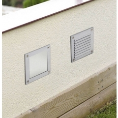 Leds-C4 Lighting Micenas Square Recessed Outdoor Wall Light