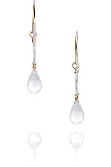 Lee Angel Mia quartz earrings