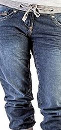 Lee Cooper Ladies Lee Cooper Designer Jeans Denim Casual Fashion Trousers Pants Cuffed Slim