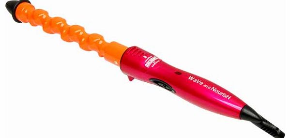 Argan Oil Twisted Curling Wand