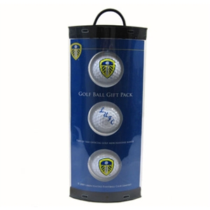 Leeds Accessories  Leeds United FC Golf Balls