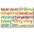 Change the world - Postcard