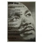 One Day Martin Luther King Postcard
