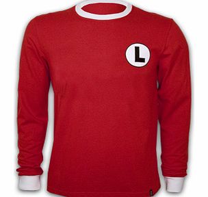 Copa Classics Legia Warschau 1980s Long Sleeve Retro Shirt