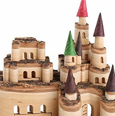 Legler Castle of Wood Colourful Action Figure Playsets and Access