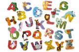 Legler E for Elephant - Wooden animal alphabet letter