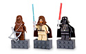 LEGO 4548070 Star Wars Magnet Set: Chewbacca, Vader